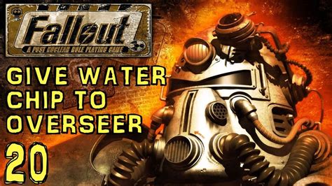 fallout 1 find the water chip